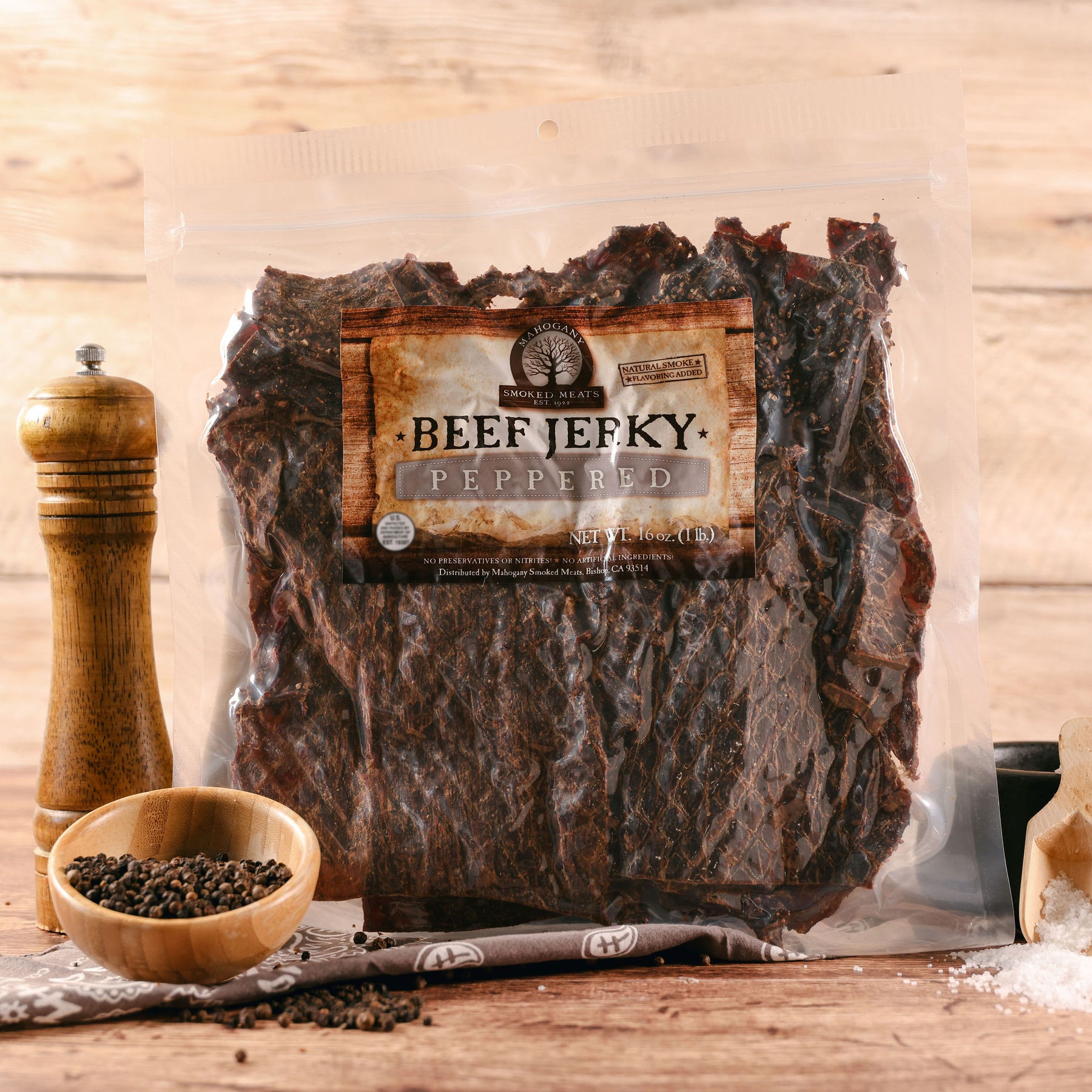 PEPPERED BEEF JERKY